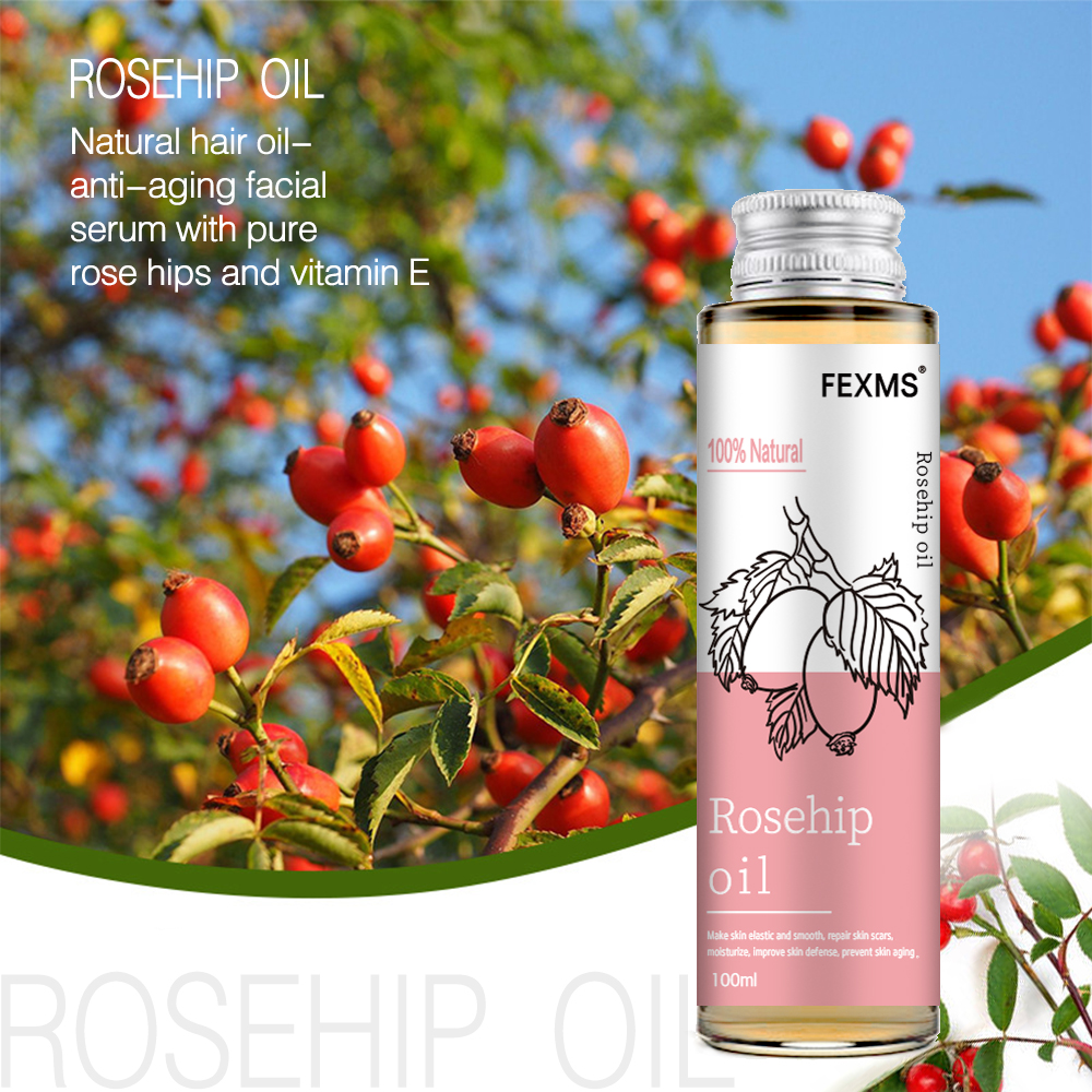 Cold Pressed Rose Hip - Rosehip Seed Oil, 100% Pure Organic