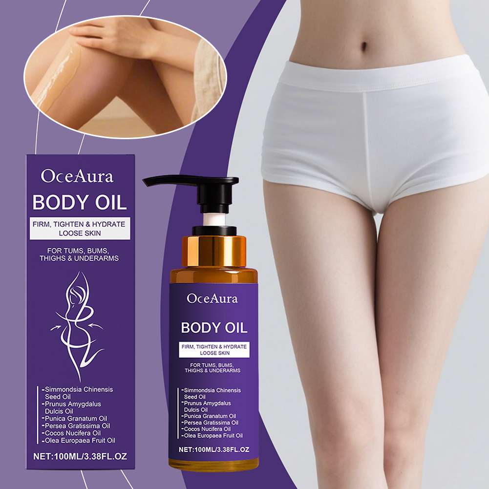 Luxury Skincare Set - 100ml Body Oil,Luxury Body Oil,Gentle Formulas