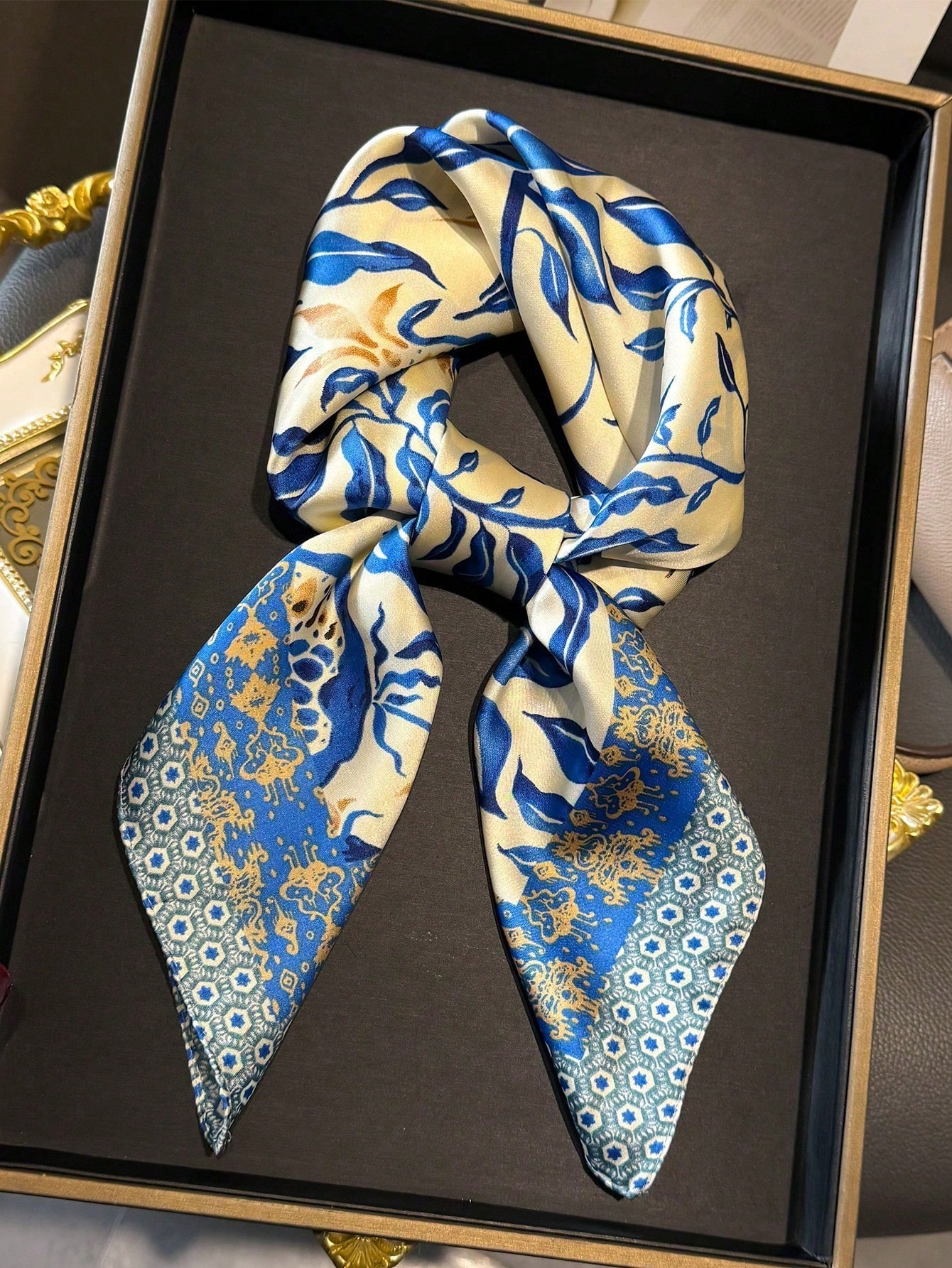 Luxury Brand Bohemia Print Squ – Luxury Skincare Headband Bewertung und Preis