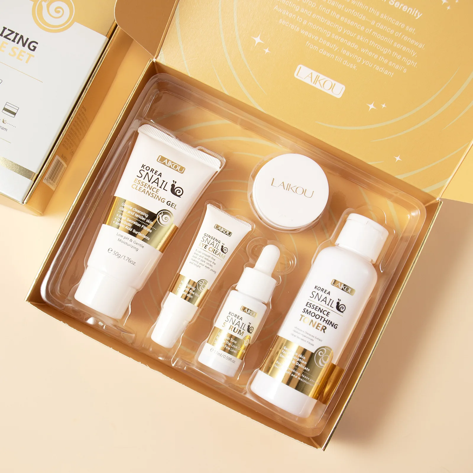 LAIKOU Snail Skin Care Five-pi – Luxury Skincare Set Bewertung und Preis
