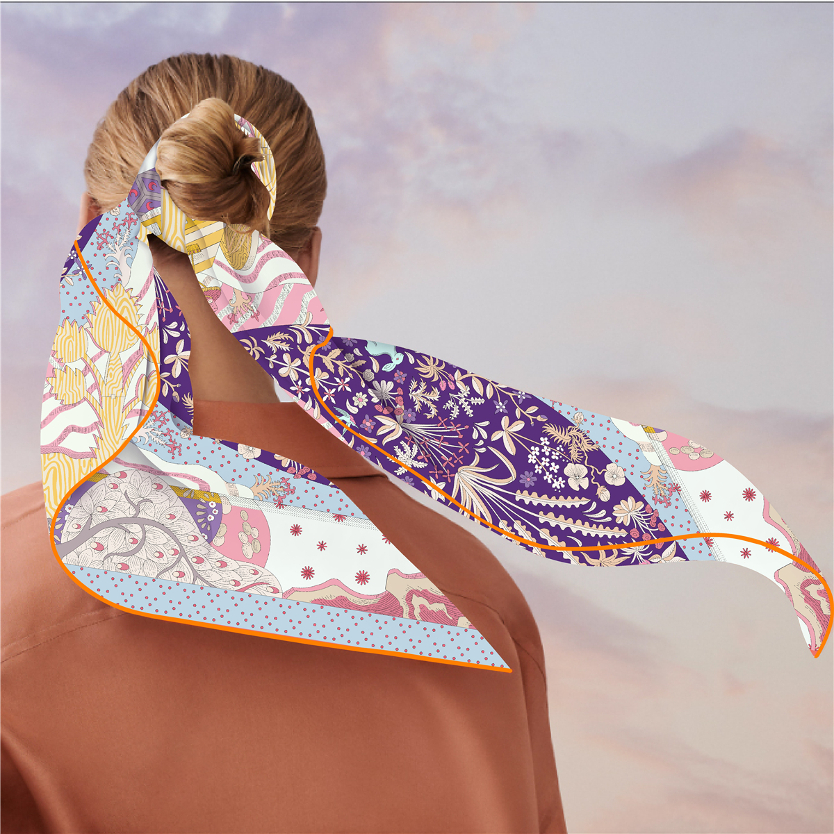Brand Triangle Scarf Woman New – Luxury Skincare Headband Bewertung und Preis