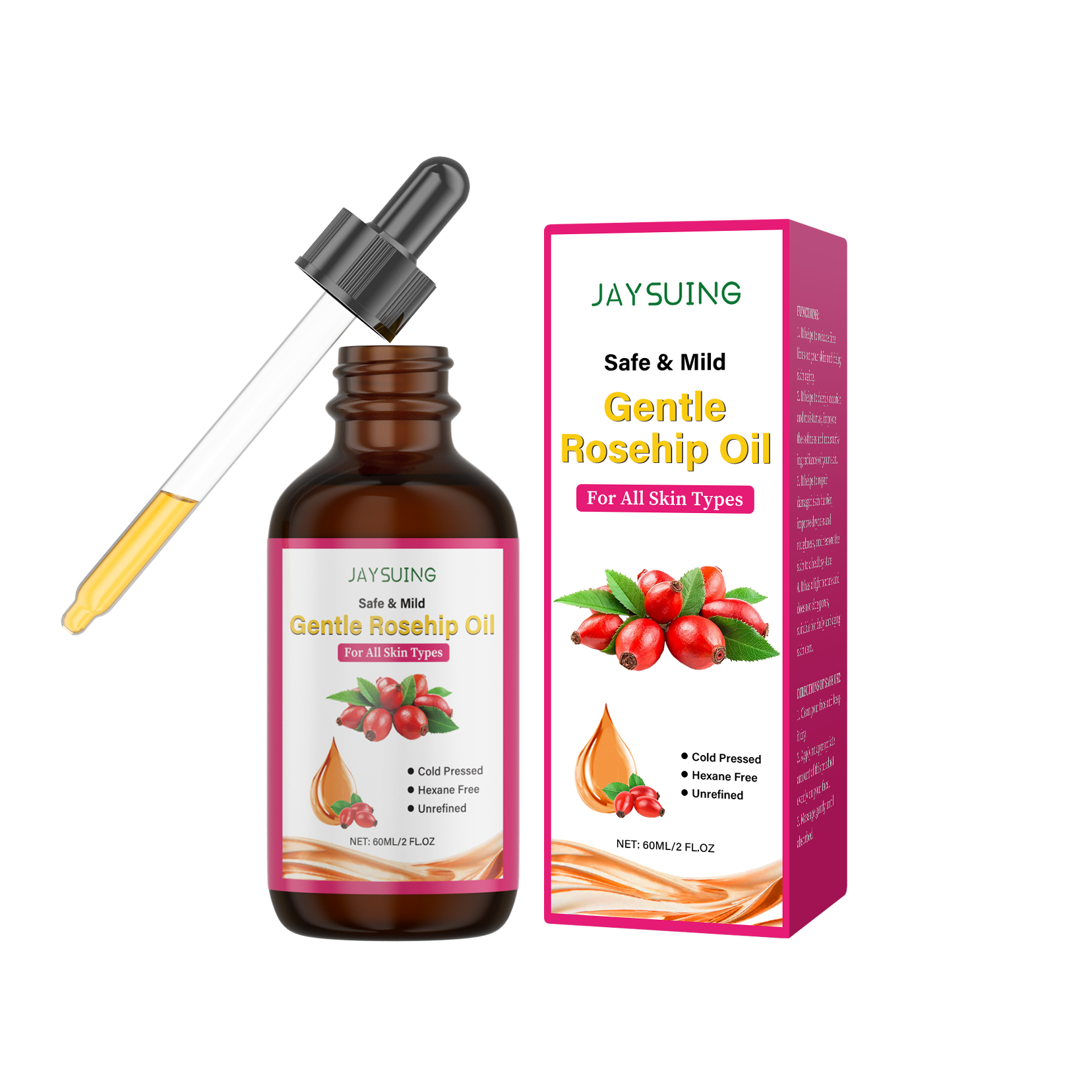 Rosehip Seed Oil for Face Cold – Cold Pressed Rose Hip Bewertung und Preis