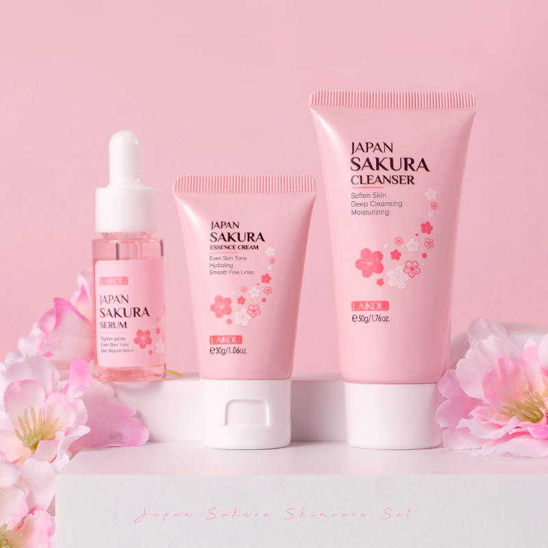 LAIKOU Japan Sakura Skincare S – Luxury Skincare Set Bewertung und Preis