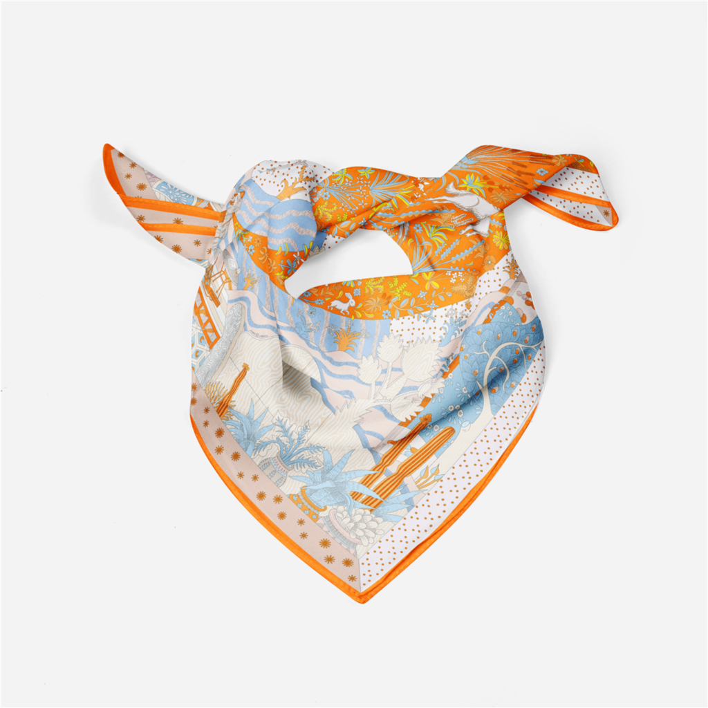 53cm Brand Dot Animals Square  – Luxury Skincare Headband Bewertung und Preis