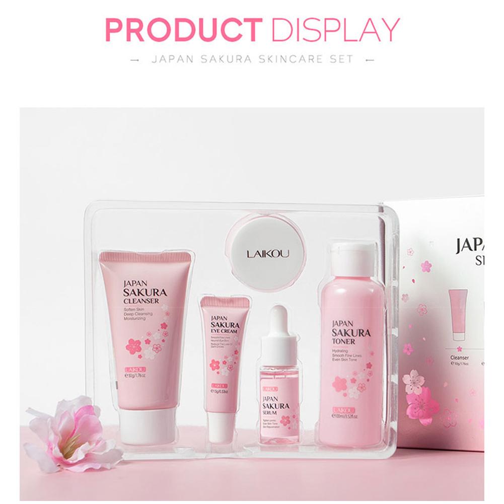 5/3pcs/Set Sakura Skin Care Se – Luxury Skincare Set Bewertung und Preis