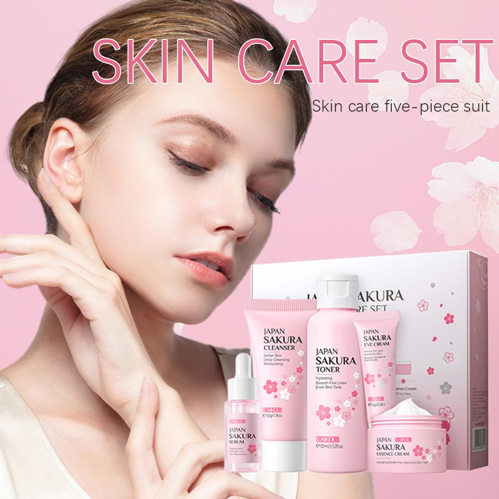 5/3pcs/Set Sakura Skin Care Se – Luxury Skincare Set Bewertung und Preis