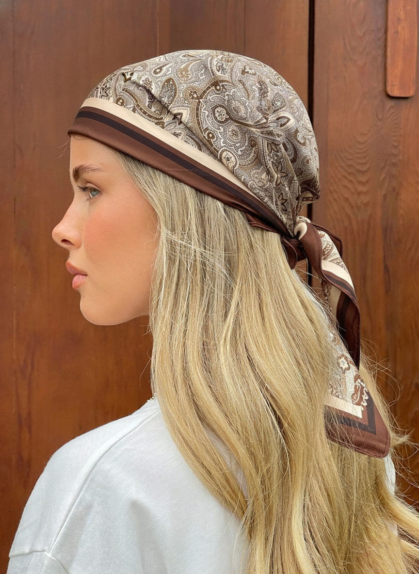 Luxury Spring Silk Scarf Women – Luxury Skincare Headband Bewertung und Preis