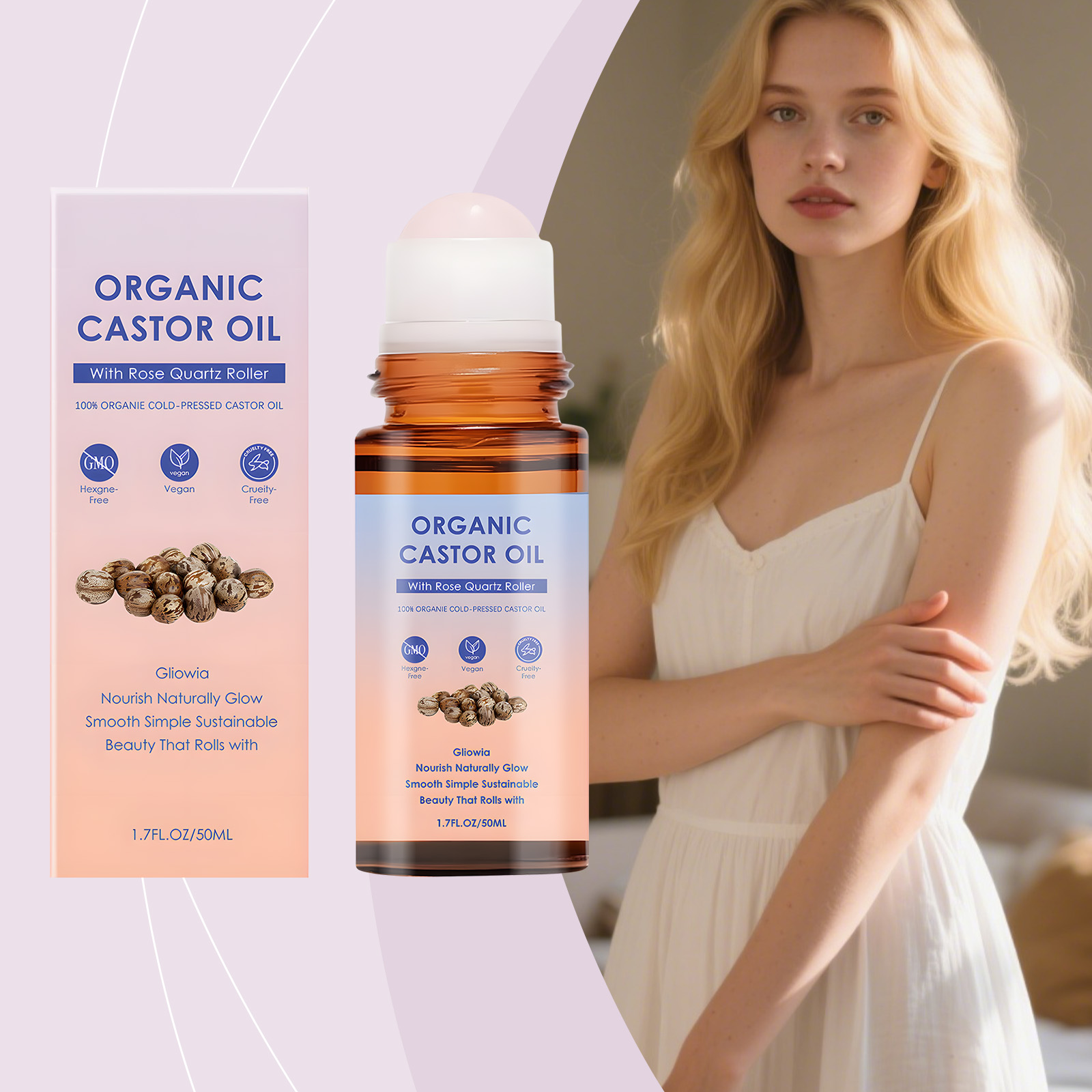 Natural Organic Castor Oil Col – Cold Pressed Rose Hip Bewertung und Preis