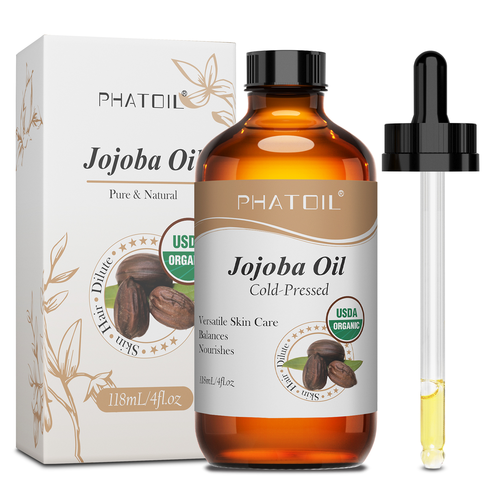 PHATOIL 118ML Rosehip Oil Orga – Cold Pressed Rose Hip Bewertung und Preis
